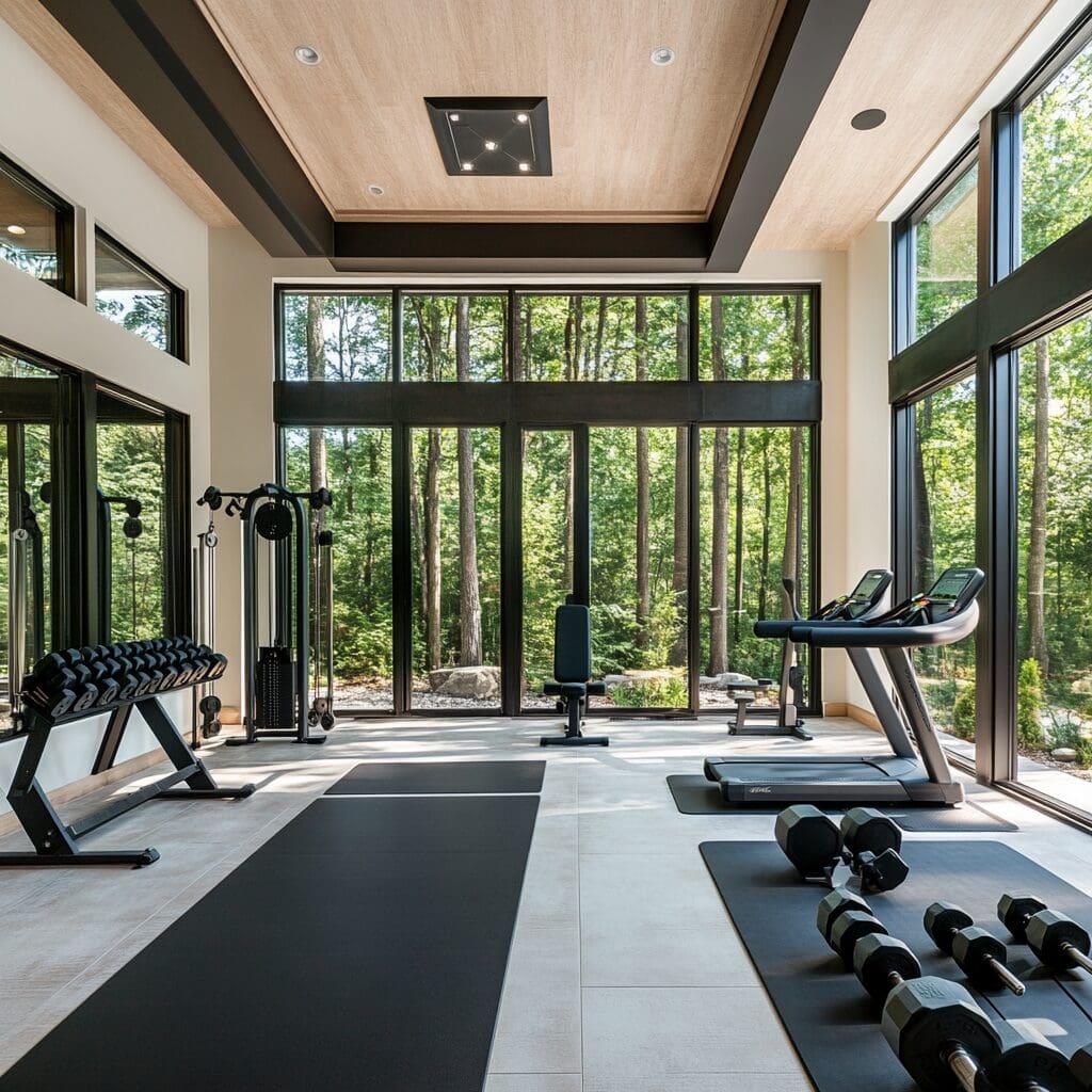 custom home gym cowichan valley custom home gym victoria custom home gym shawnigan lake